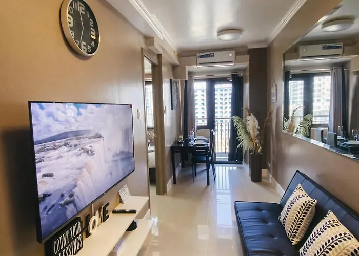 1br Fully Furnished Across Moa-shore 3 Apartment *